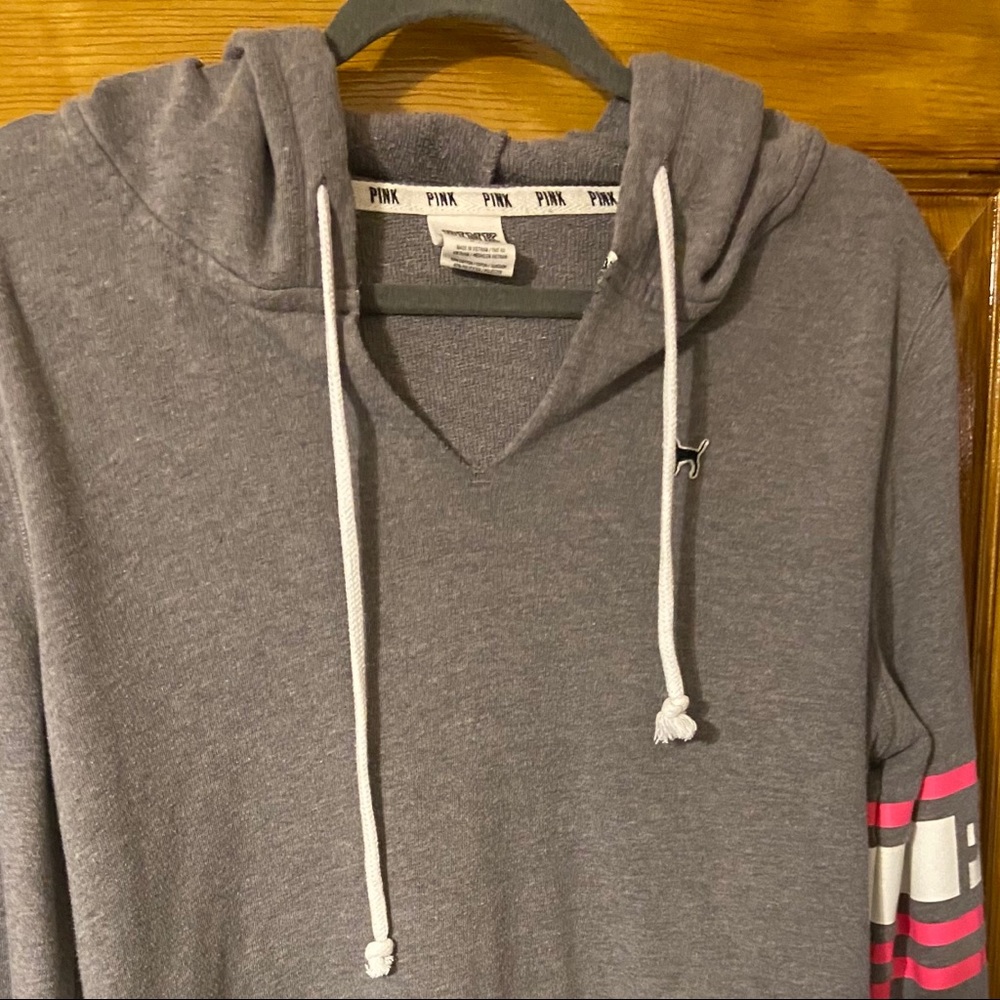 Pink hoodie